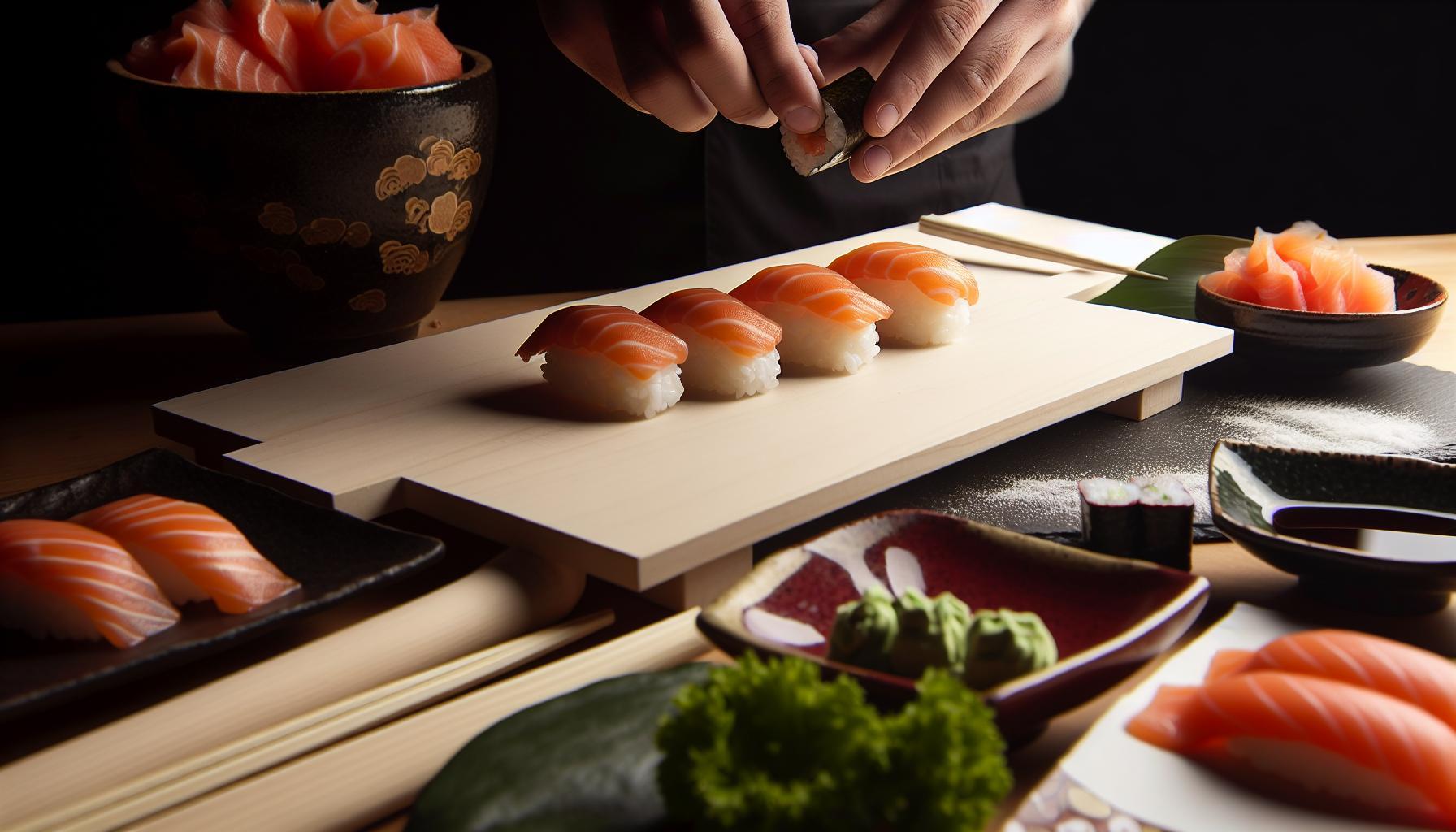 Receta de sushi con salmón cocido: sabor suave para todos los gustos