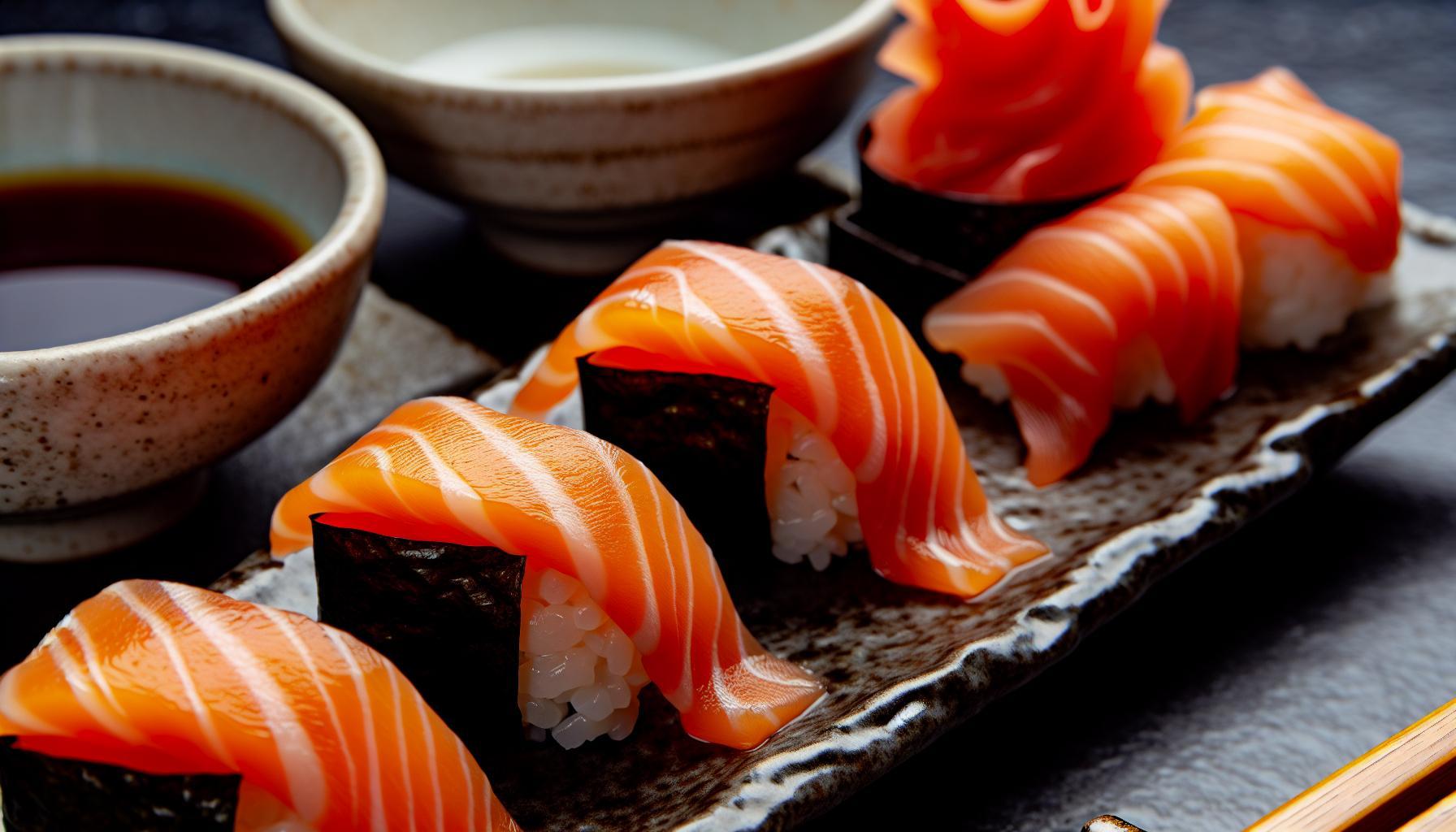 Receta de sushi con salmon: Sushi de salmón fresco, fácil y espectacular