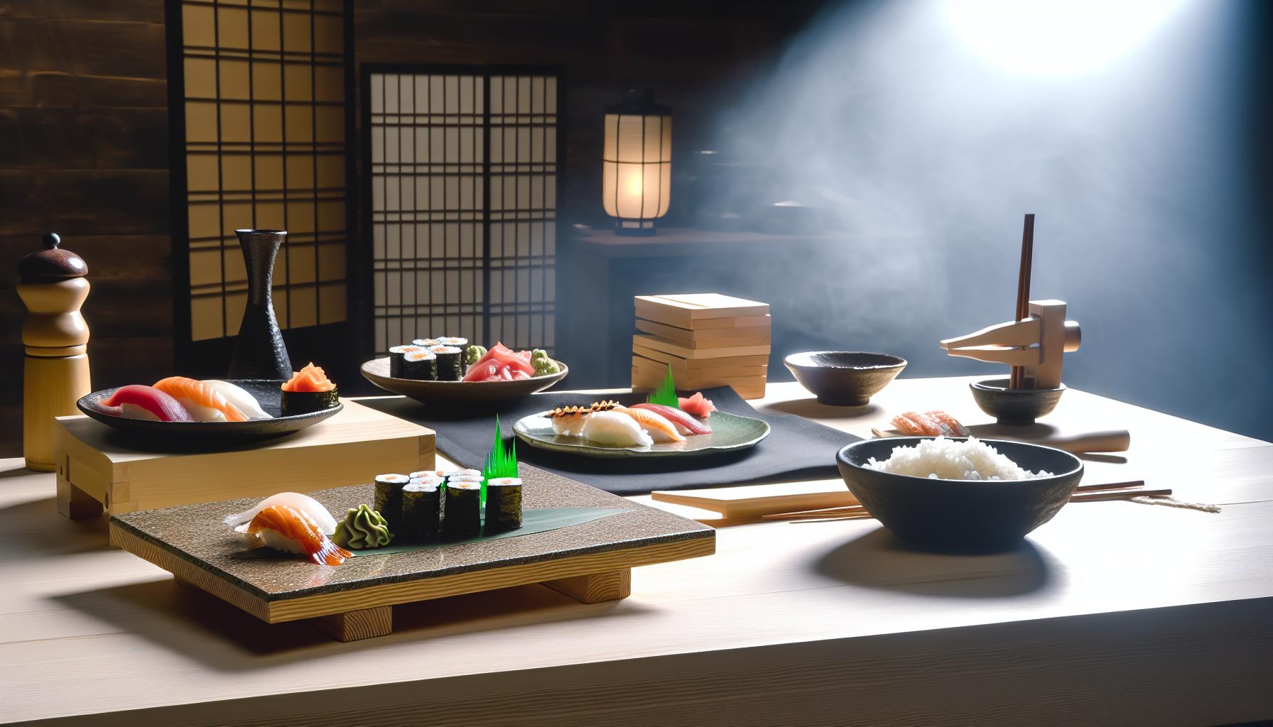 Equipamiento de Cocina Esencial para Hacer Sushi