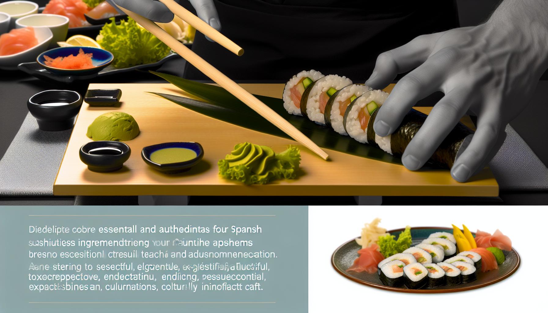 Ingredientes Esenciales para tu Sushi Español
