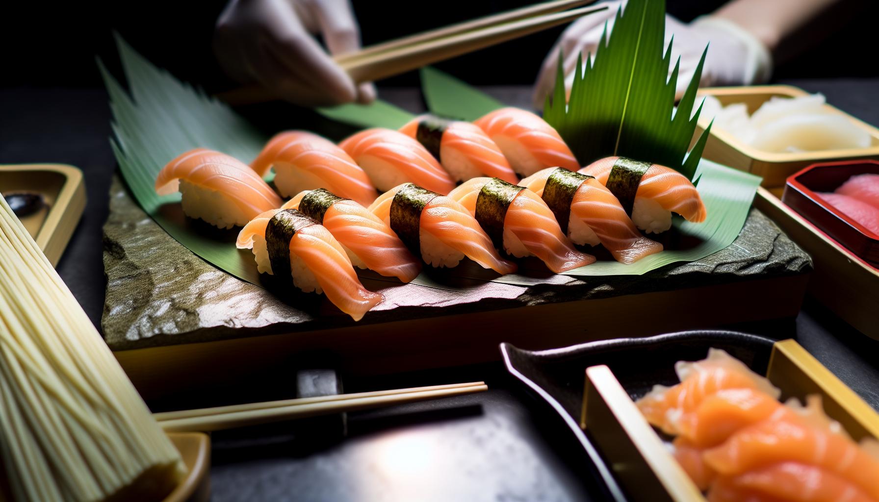 Ingredientes Necesarios para 200 g de Sushi