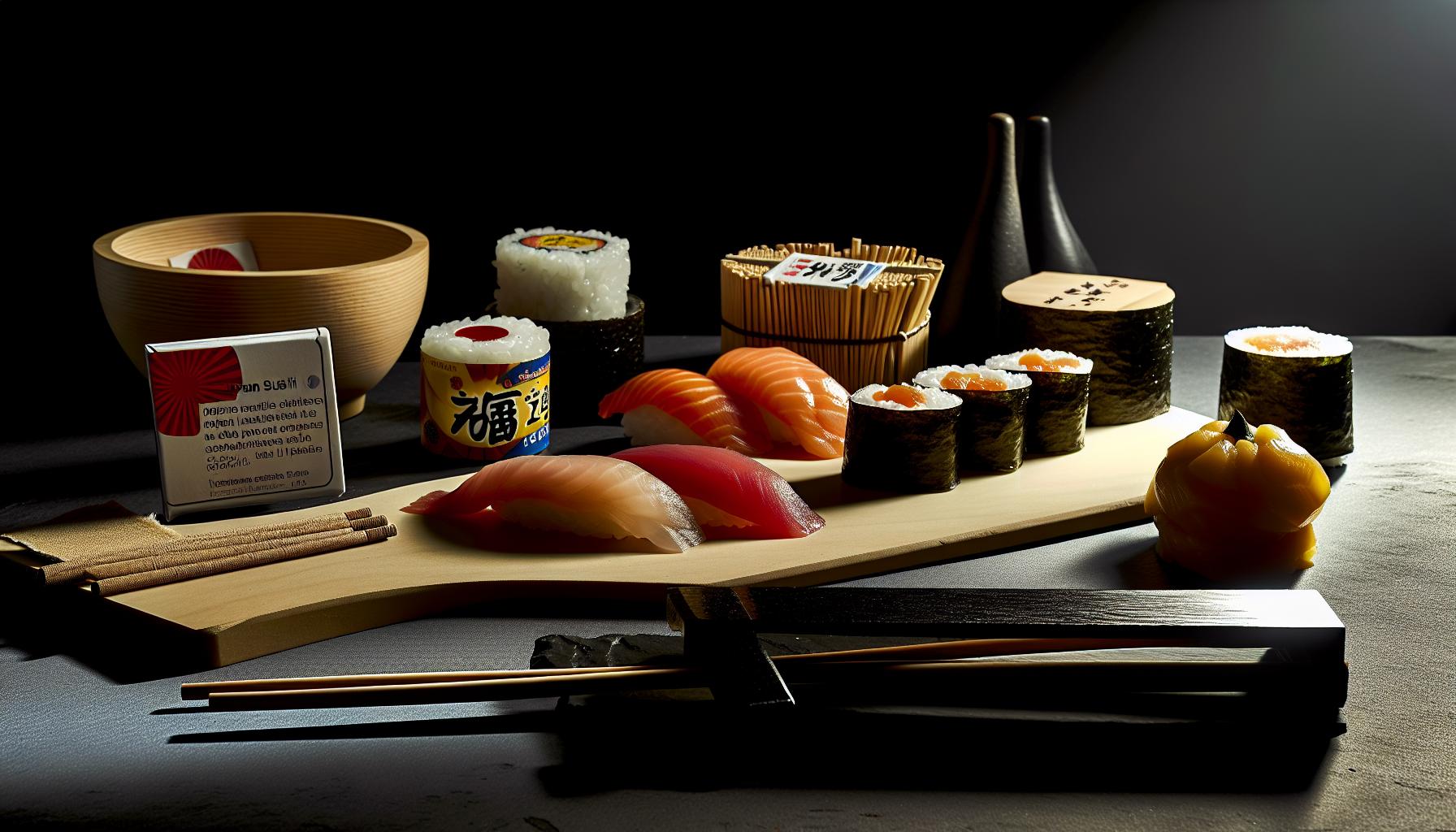 Ingredientes Necesarios para tu Sushi Ibérico