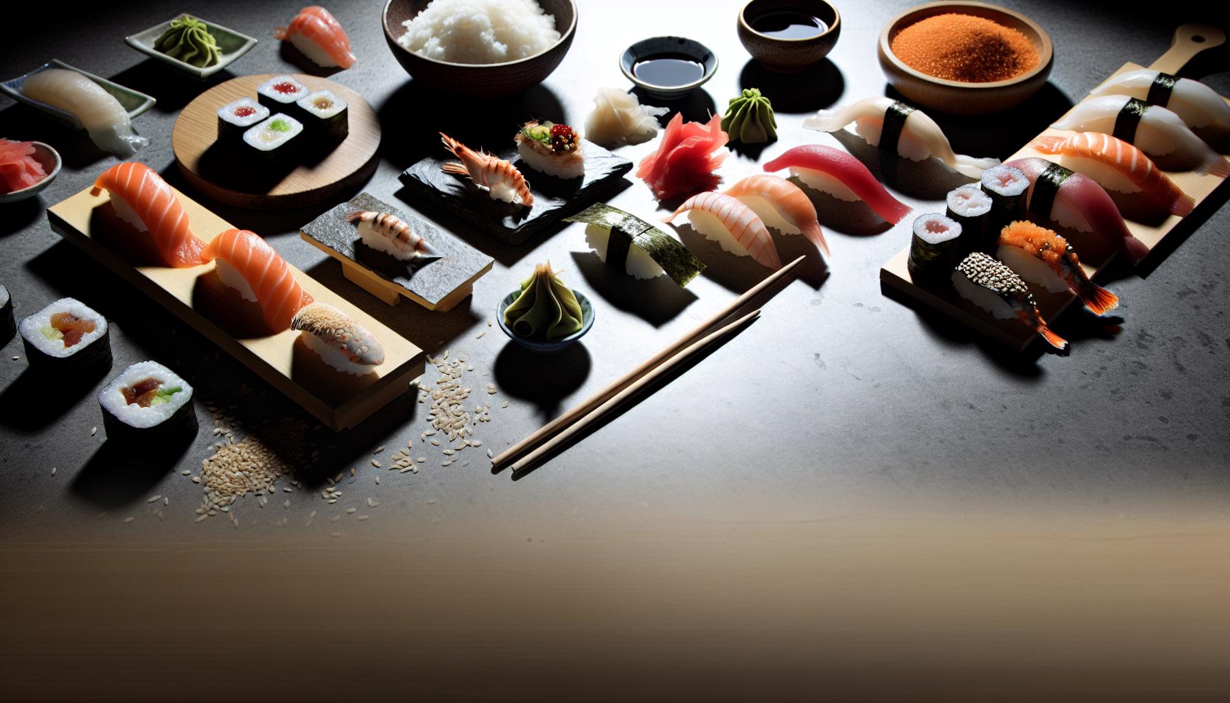 Ingredientes que necesitarás para tu arroz de sushi