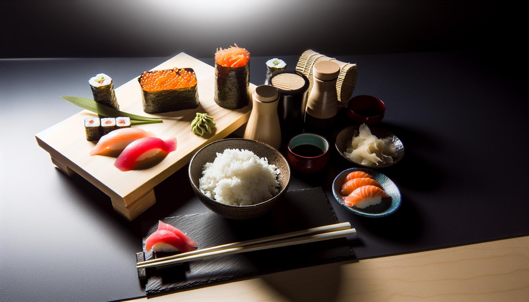 Ingredientes que necesitarás para un arroz de sushi perfecto