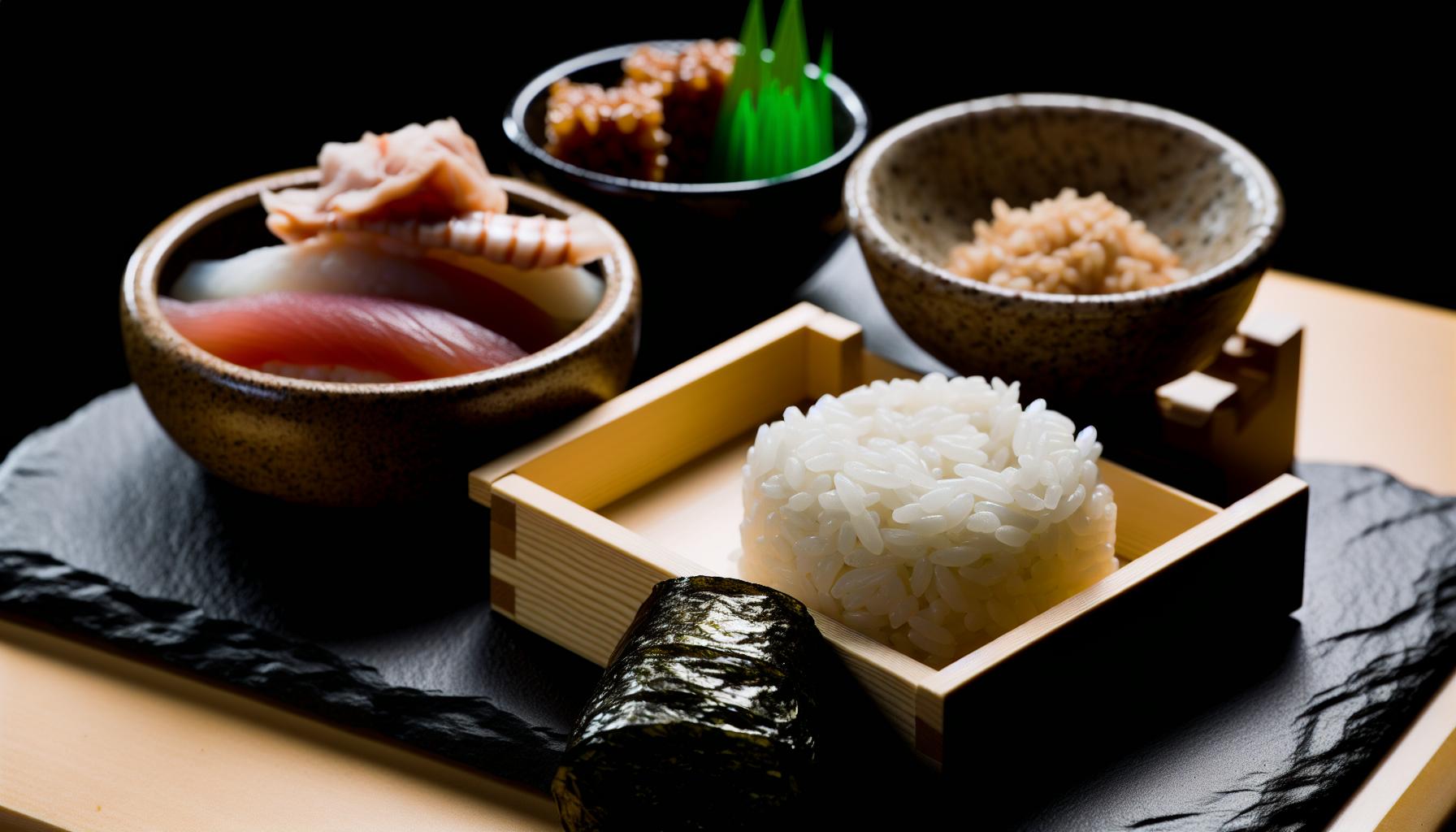 Ingredientes que necesitarás para tu arroz para sushi