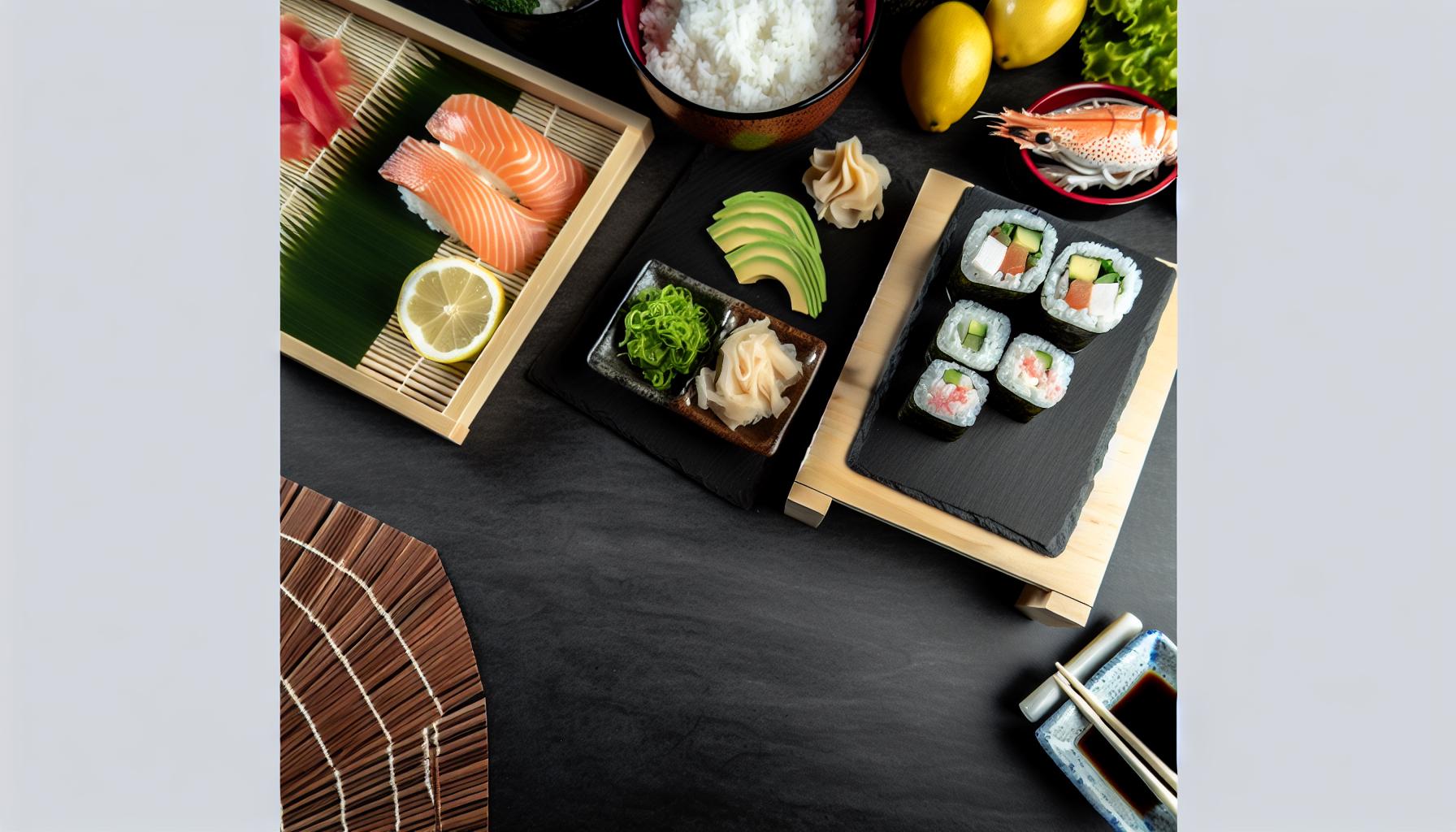 Ingredientes que Necesitarás para tu California Roll