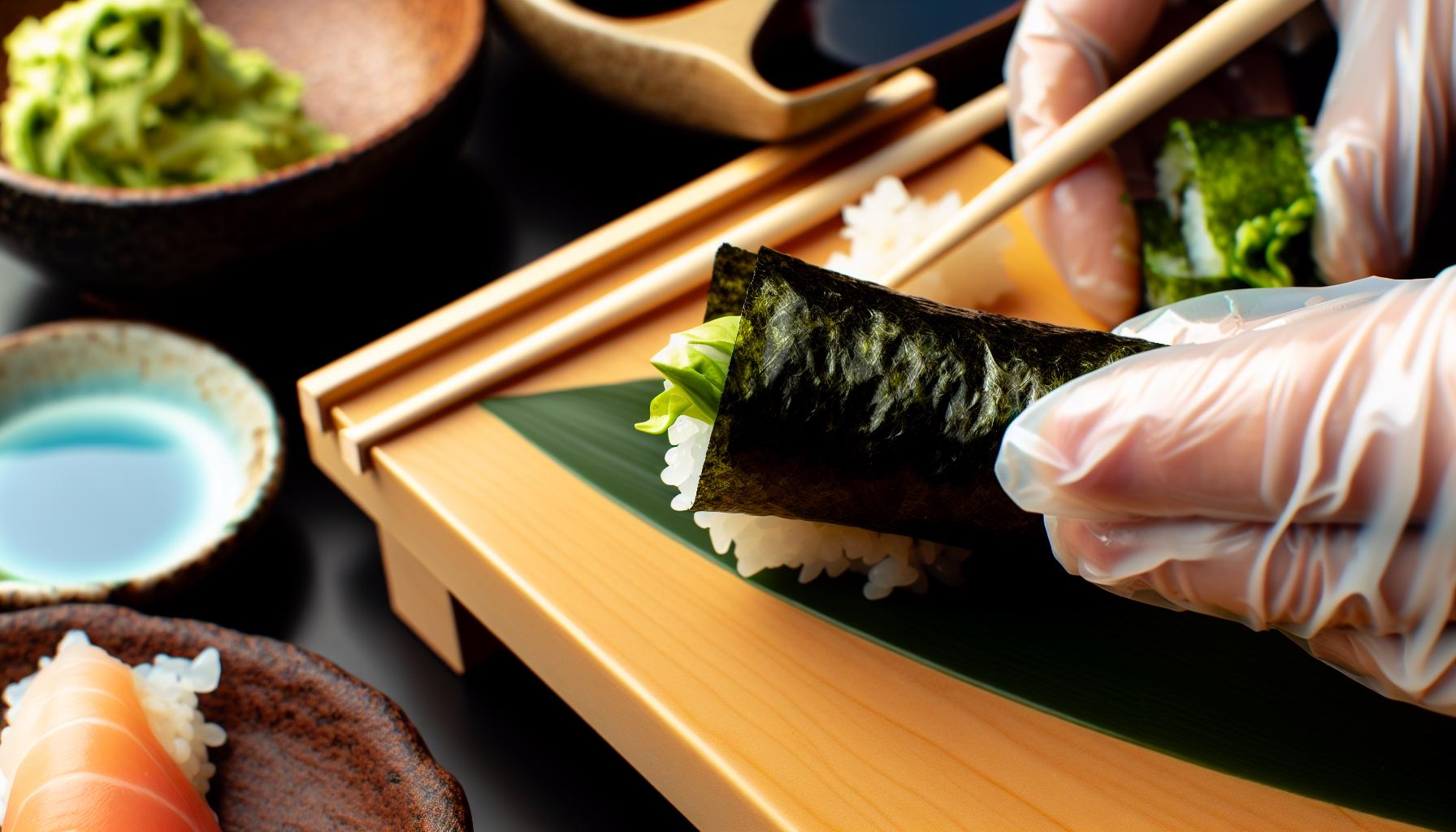 Ingredientes que Necesitarás para Conos de Sushi Temaki