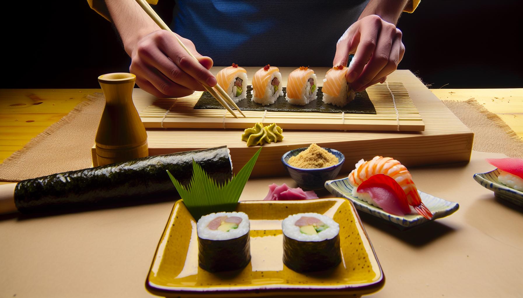 Ingredientes que Necesitarás para Hacer Maki Sushi