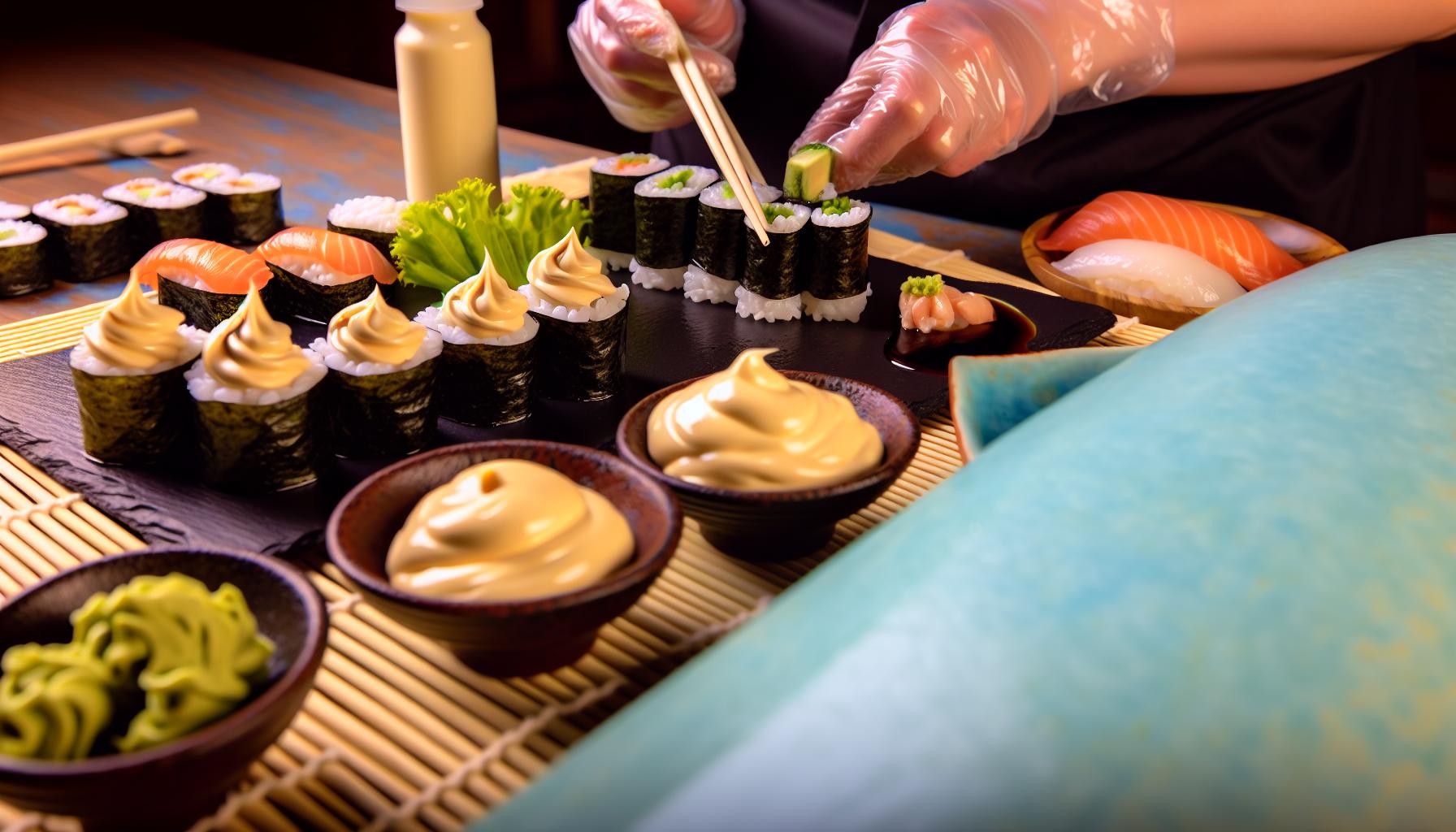 Ingredientes que necesitarás para la mayonesa japonesa sushi