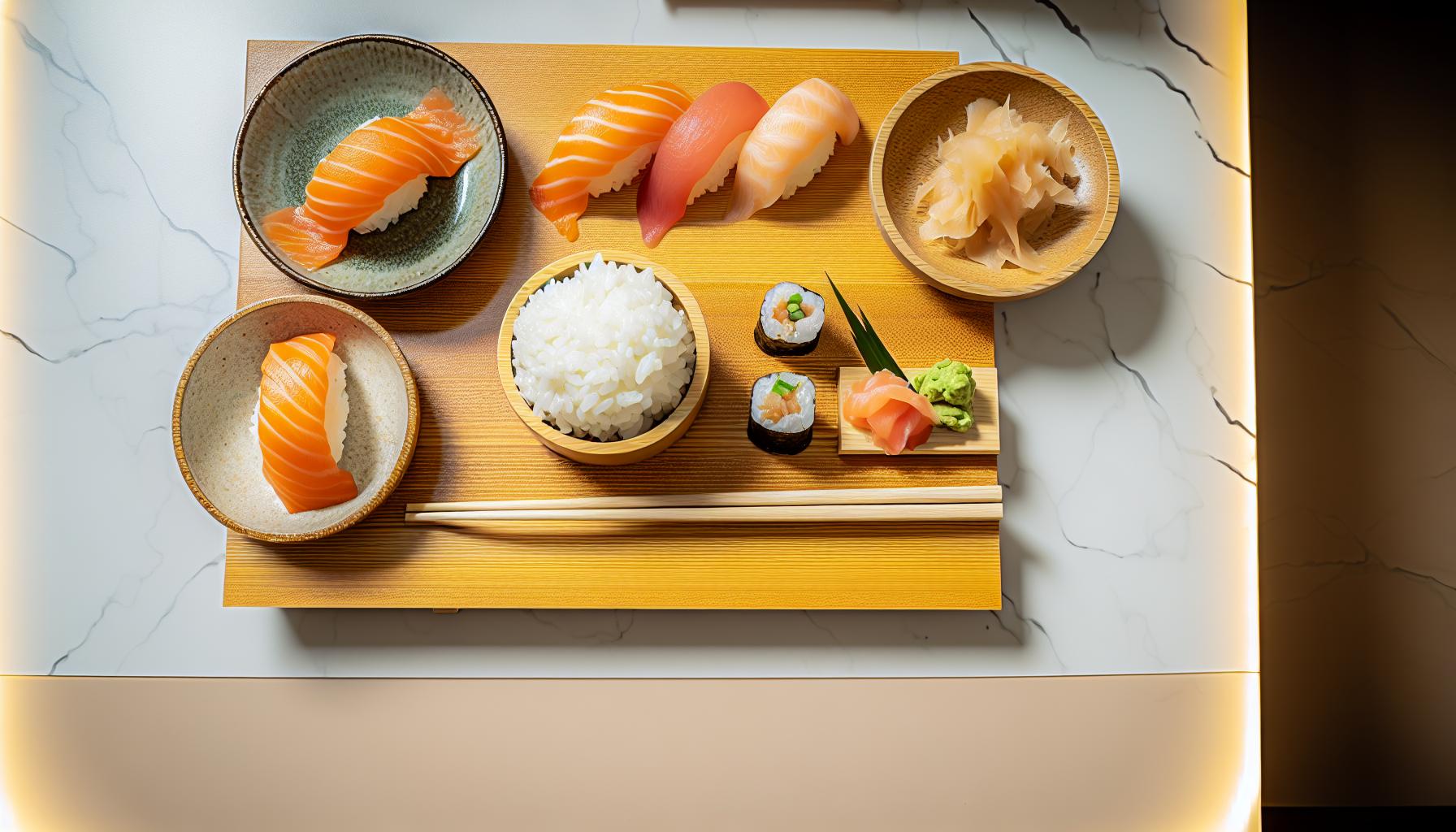 Ingredientes que necesitarás para preparar arroz para sushi