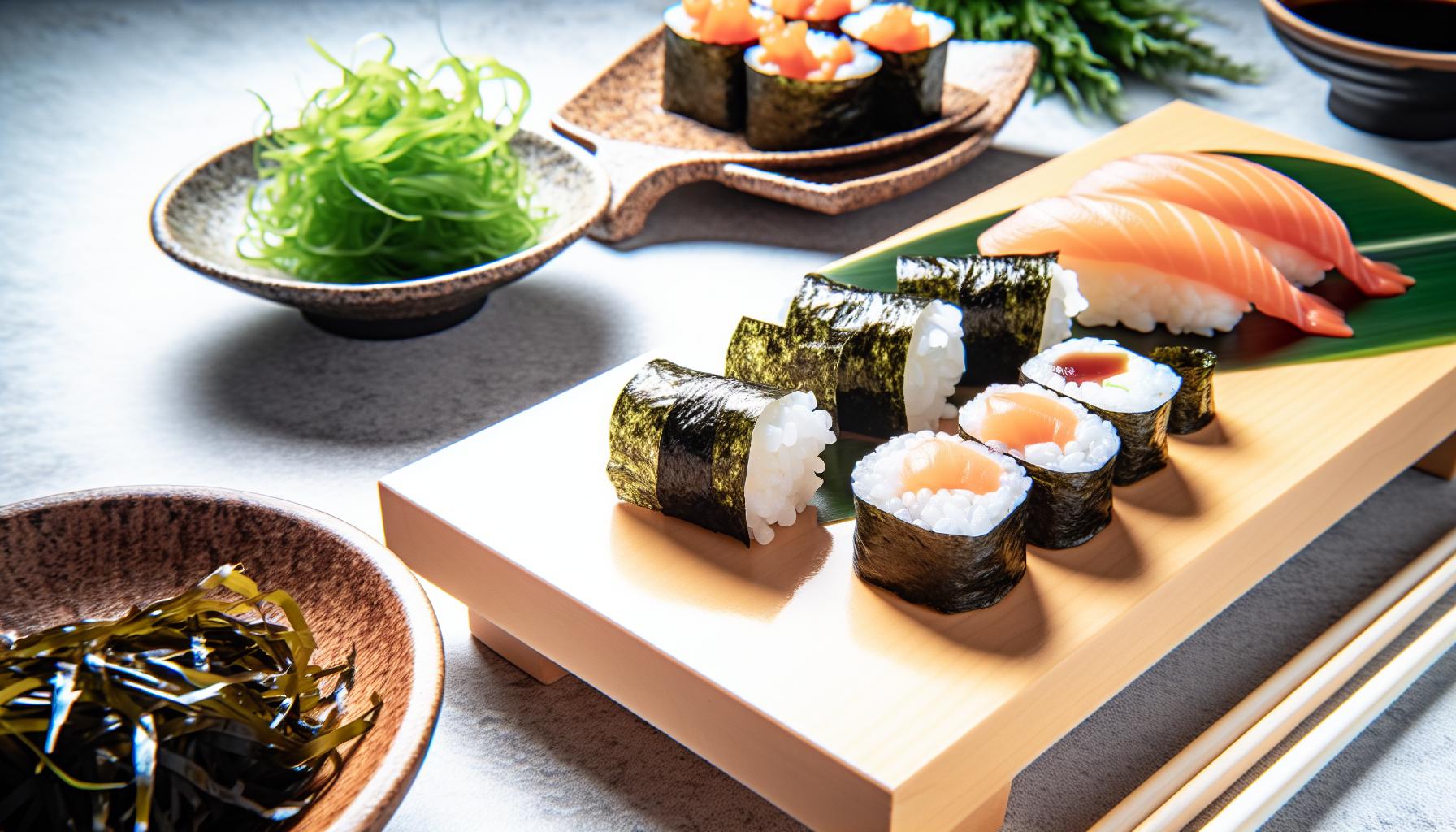 Ingredientes que necesitarás para tu sushi sin alga nori