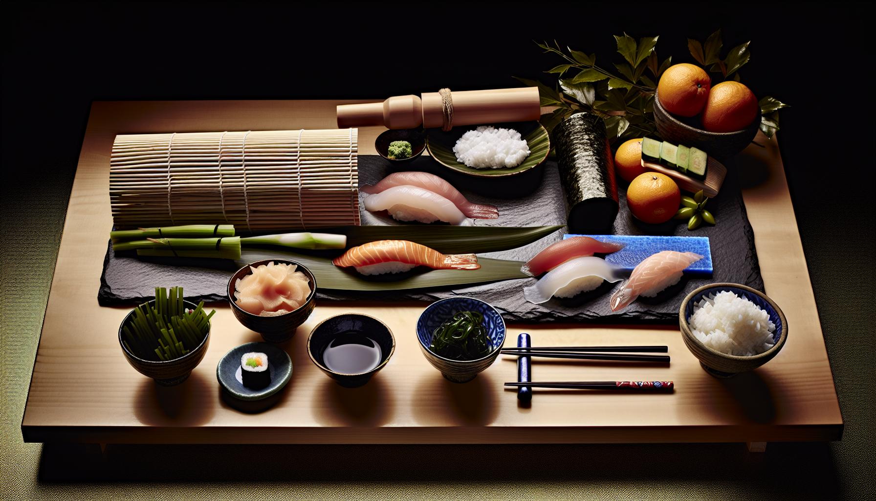 Ingredientes que necesitarás para tu sushi rápido