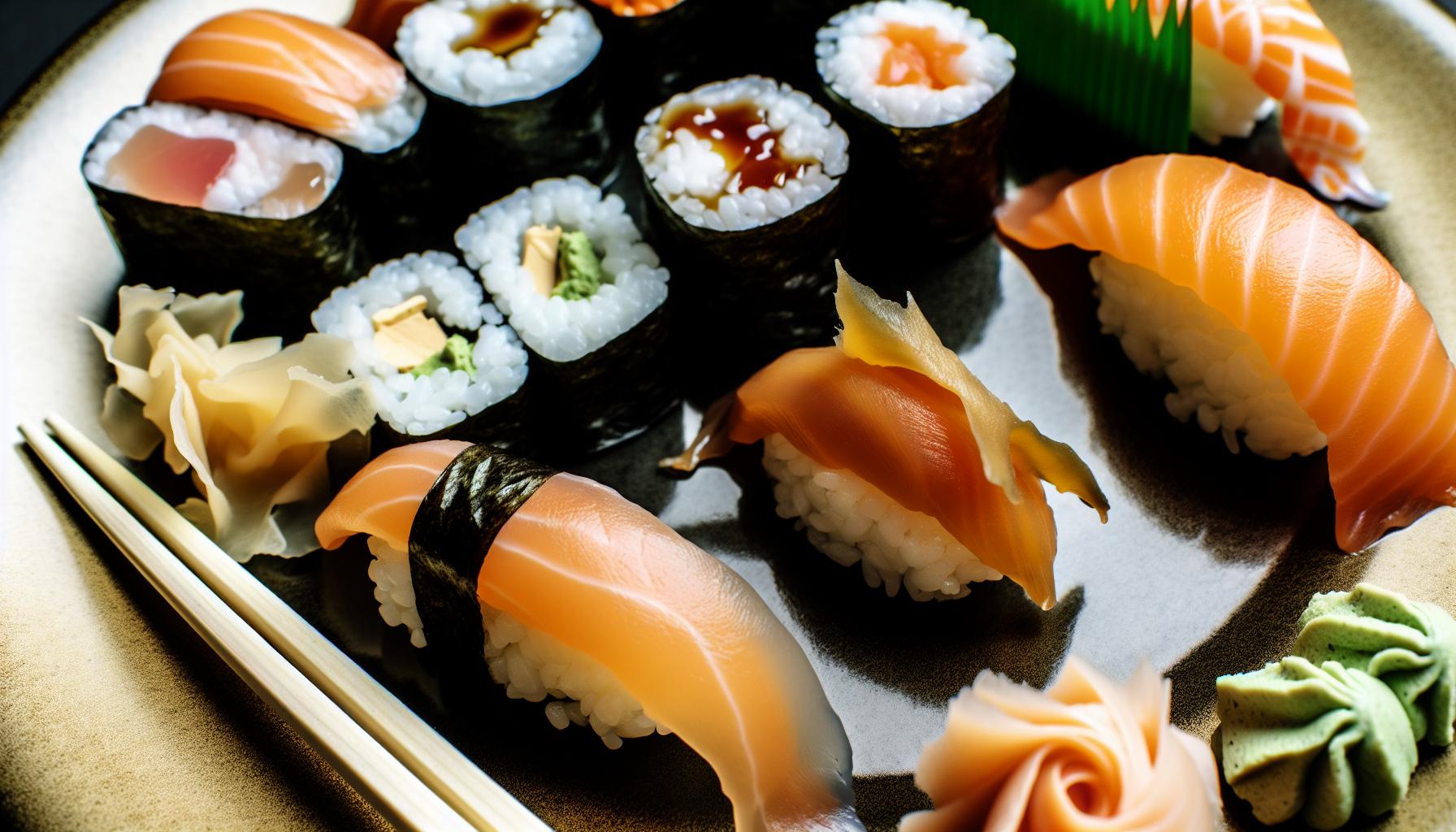 Ingredientes que necesitarás para tu sushi sin alga