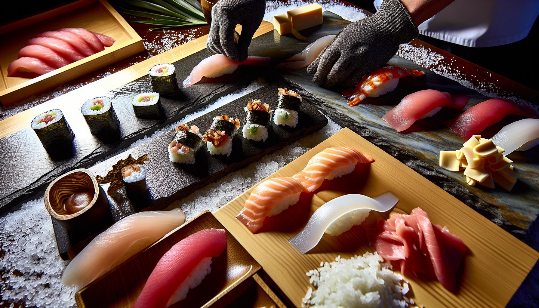 Ingredientes que necesitarás para tu sushi con queso Philadelphia