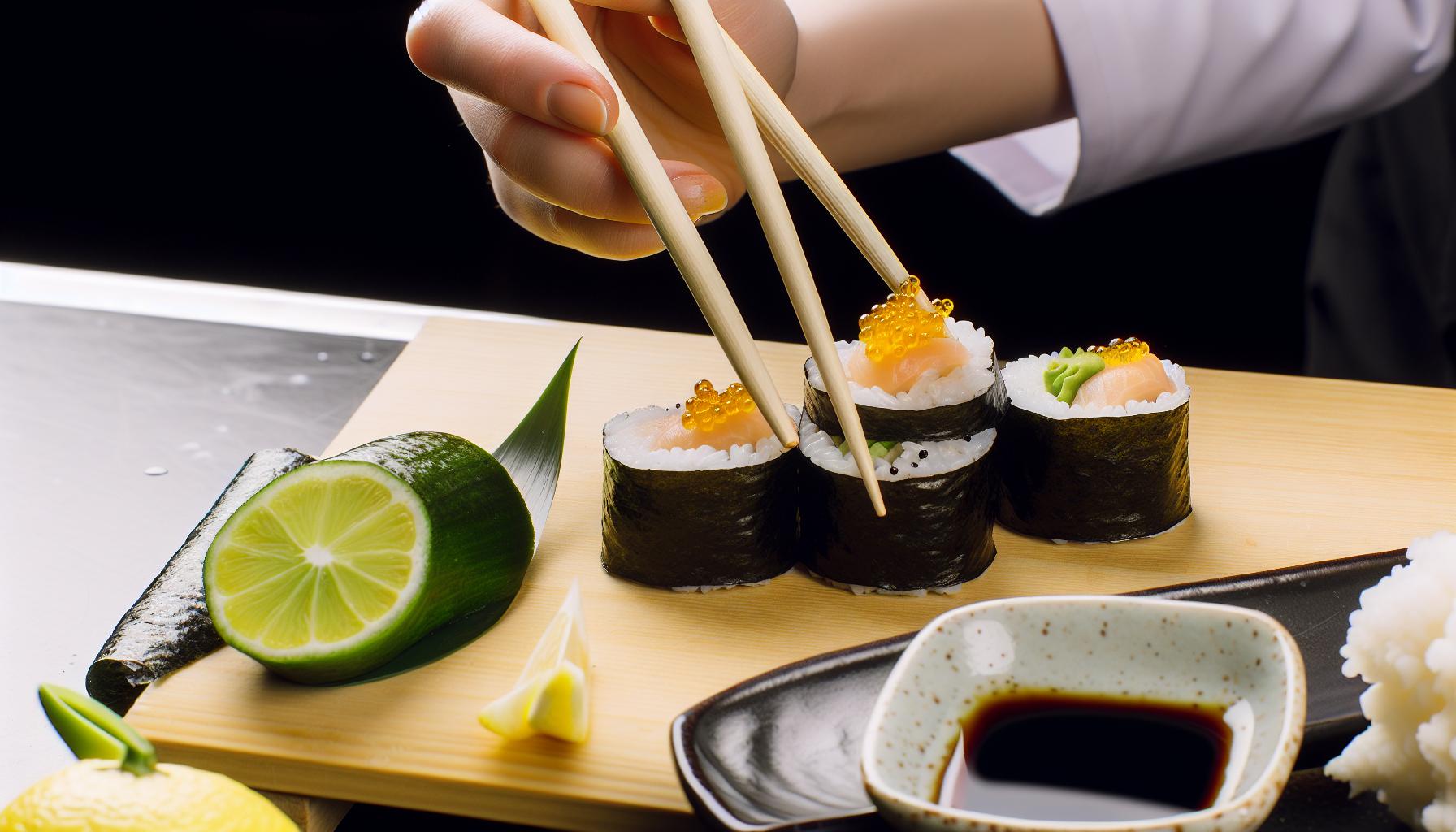 Ingredientes que necesitarás para tus rollos tropicales