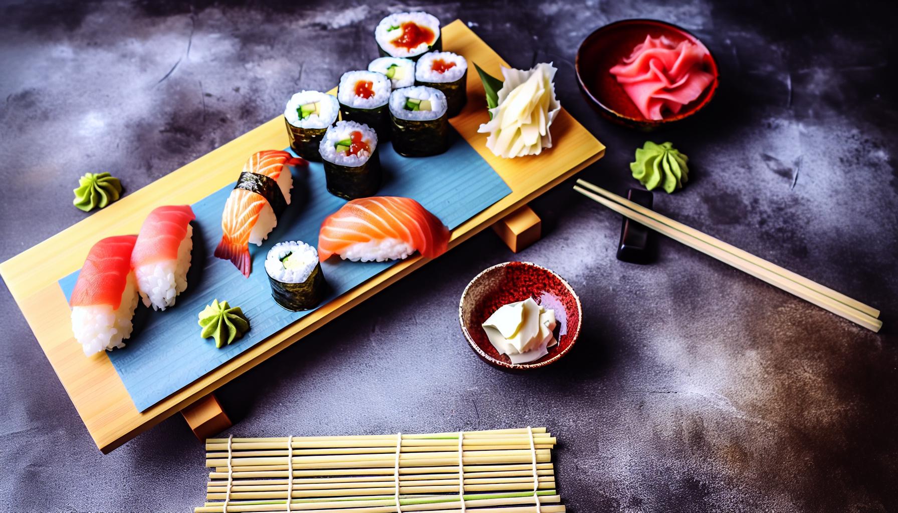 Instrucciones paso a paso para hacer sushi