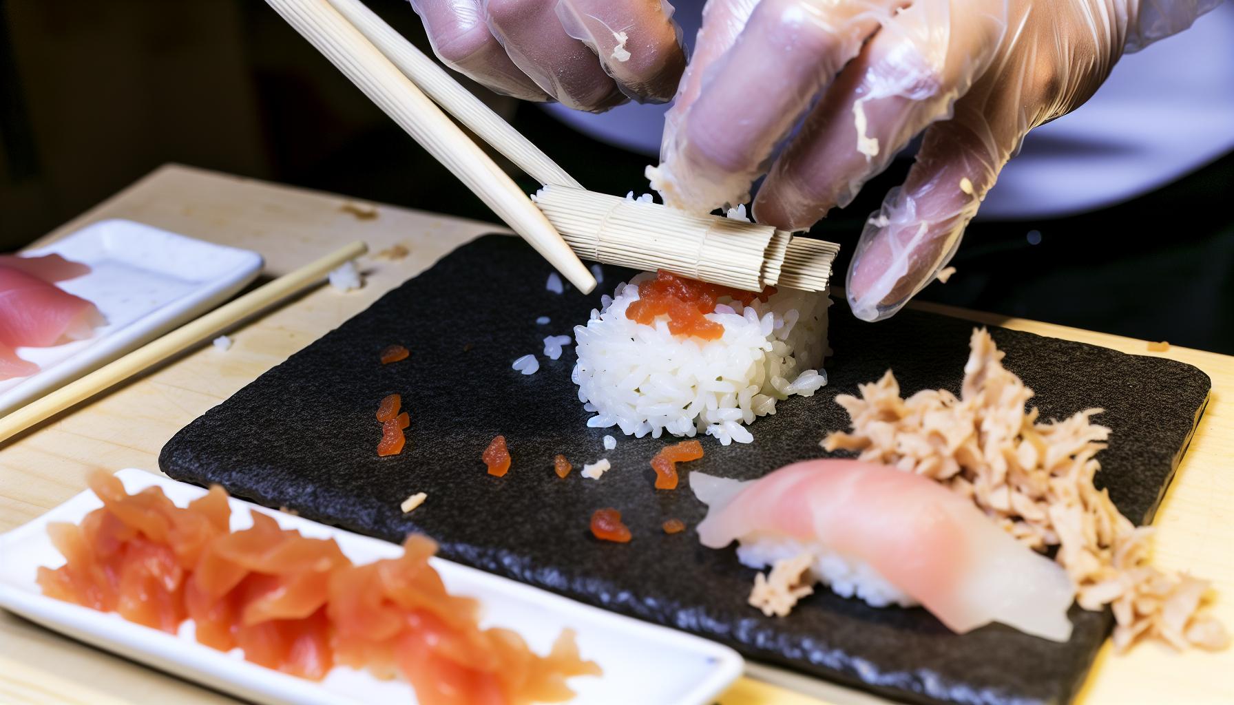Método de preparación del arroz para sushi