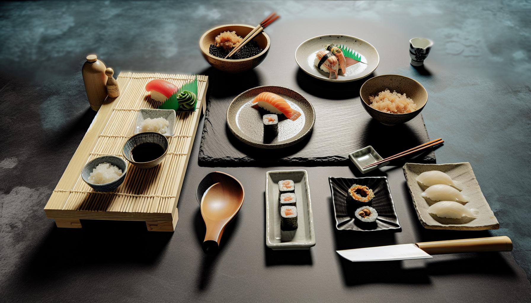 Utensilios de Cocina Esenciales para Hacer Sushi