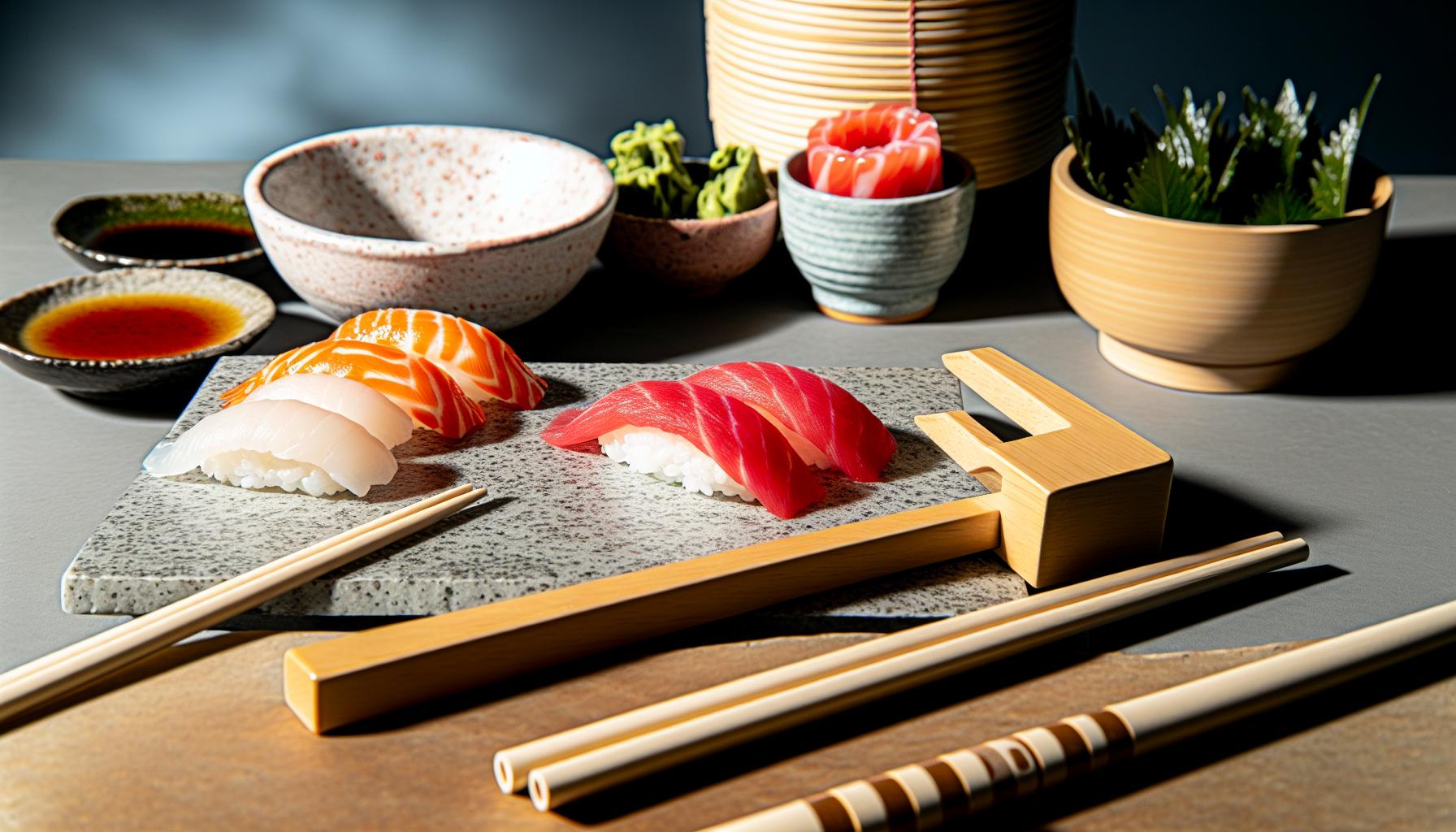 Utensilios de Cocina Esenciales para Preparar Sushi