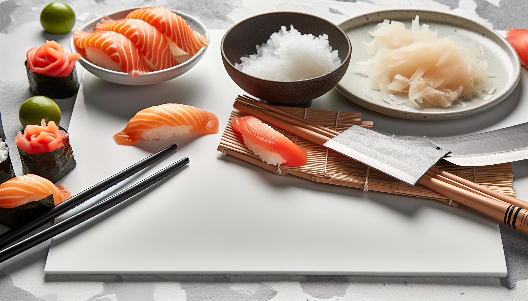 Utensilios de Cocina Indispensables para Hacer Sushi