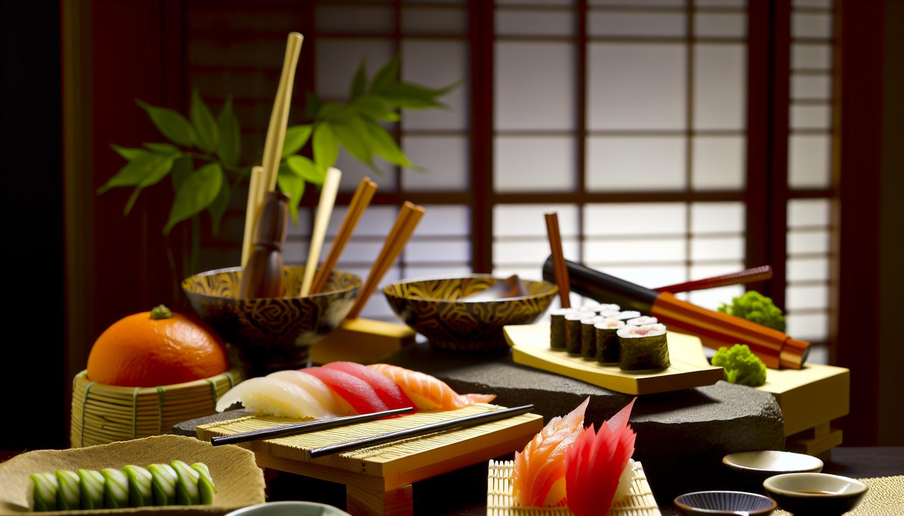 Utensilios de Cocina Necesarios para Preparar Sushi