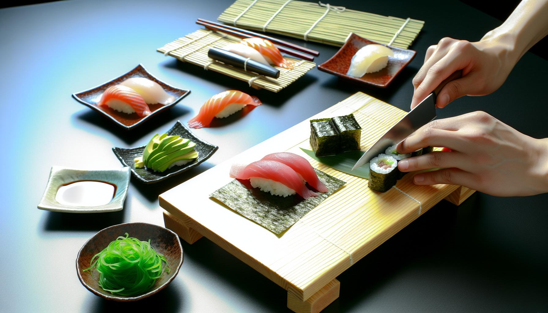 Utensilios de Cocina para Preparar Sushi