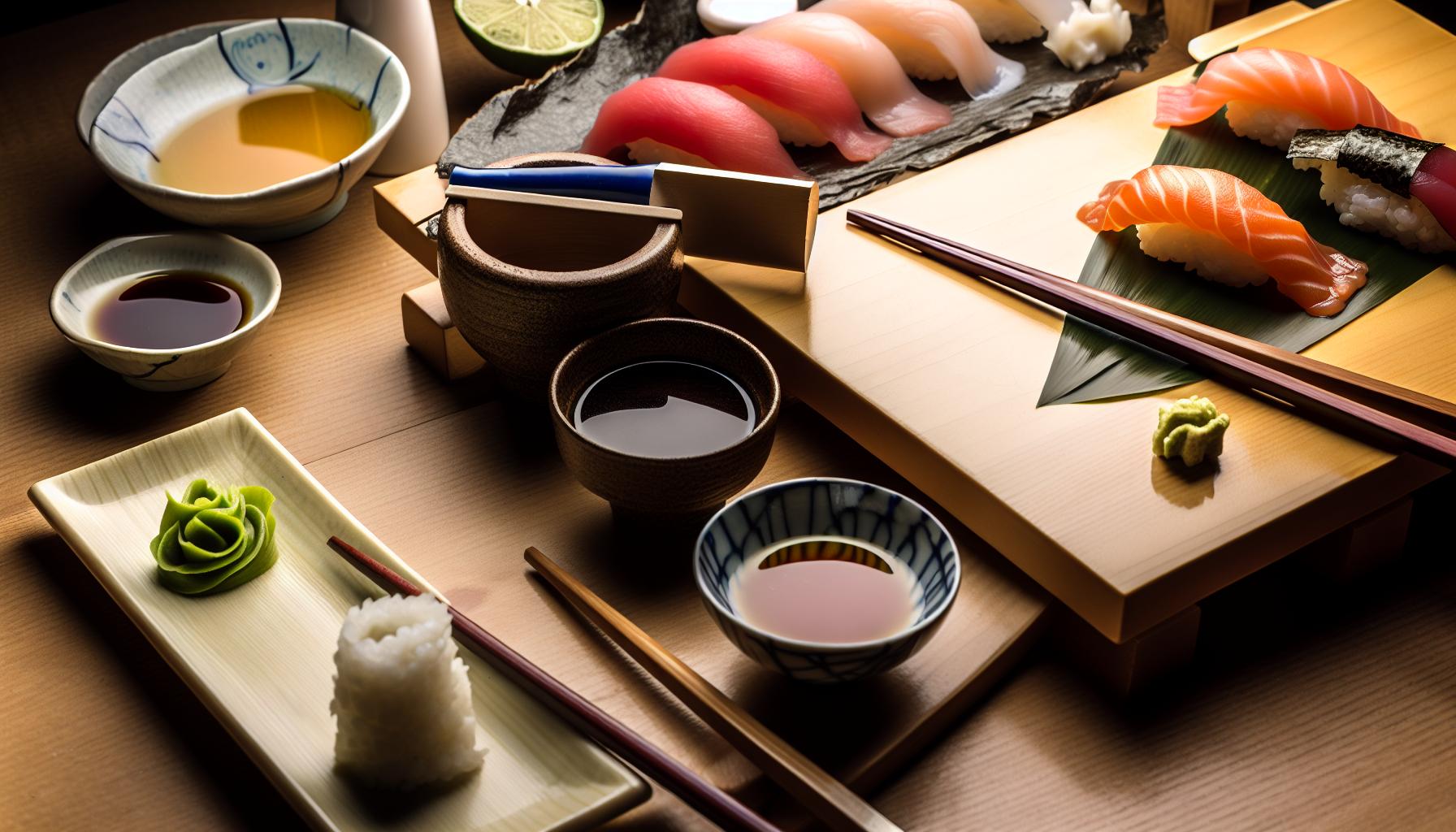 Utensilios y equipos necesarios para hacer sushi